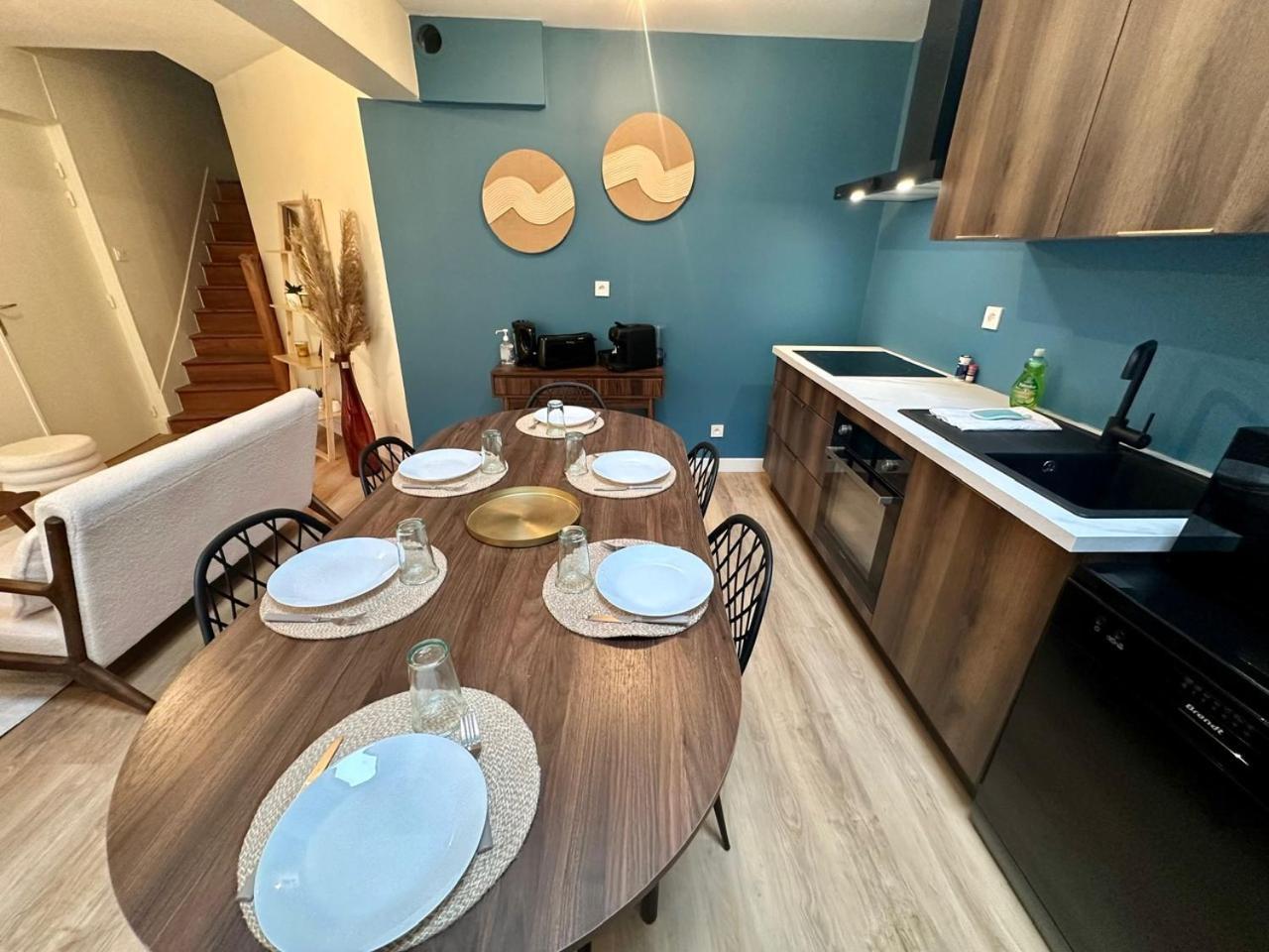 Apartament Les Cyclades - Gare - 6 Pers Le Mans Zewnętrze zdjęcie